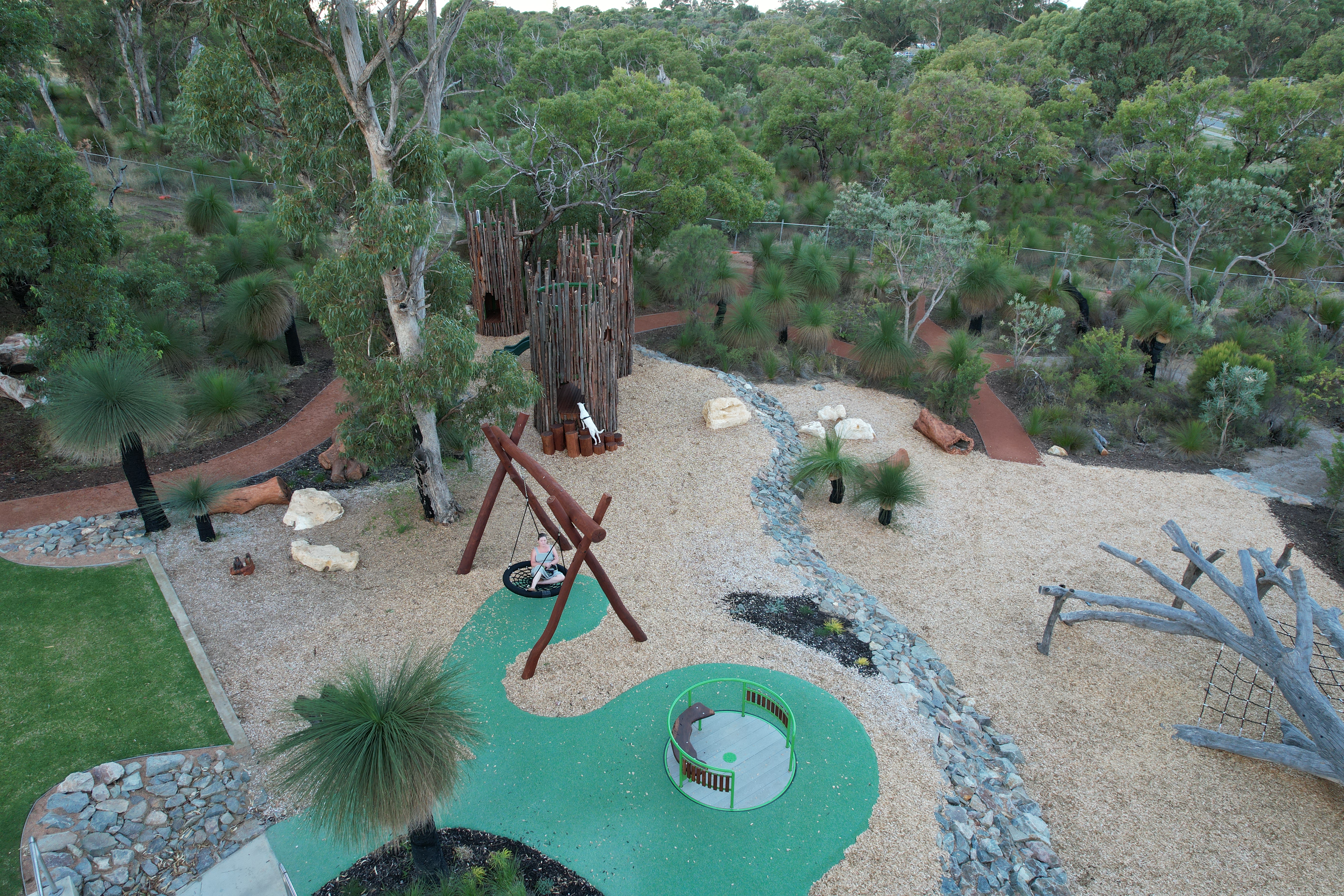 Nature play at 115 Hamilton Hill