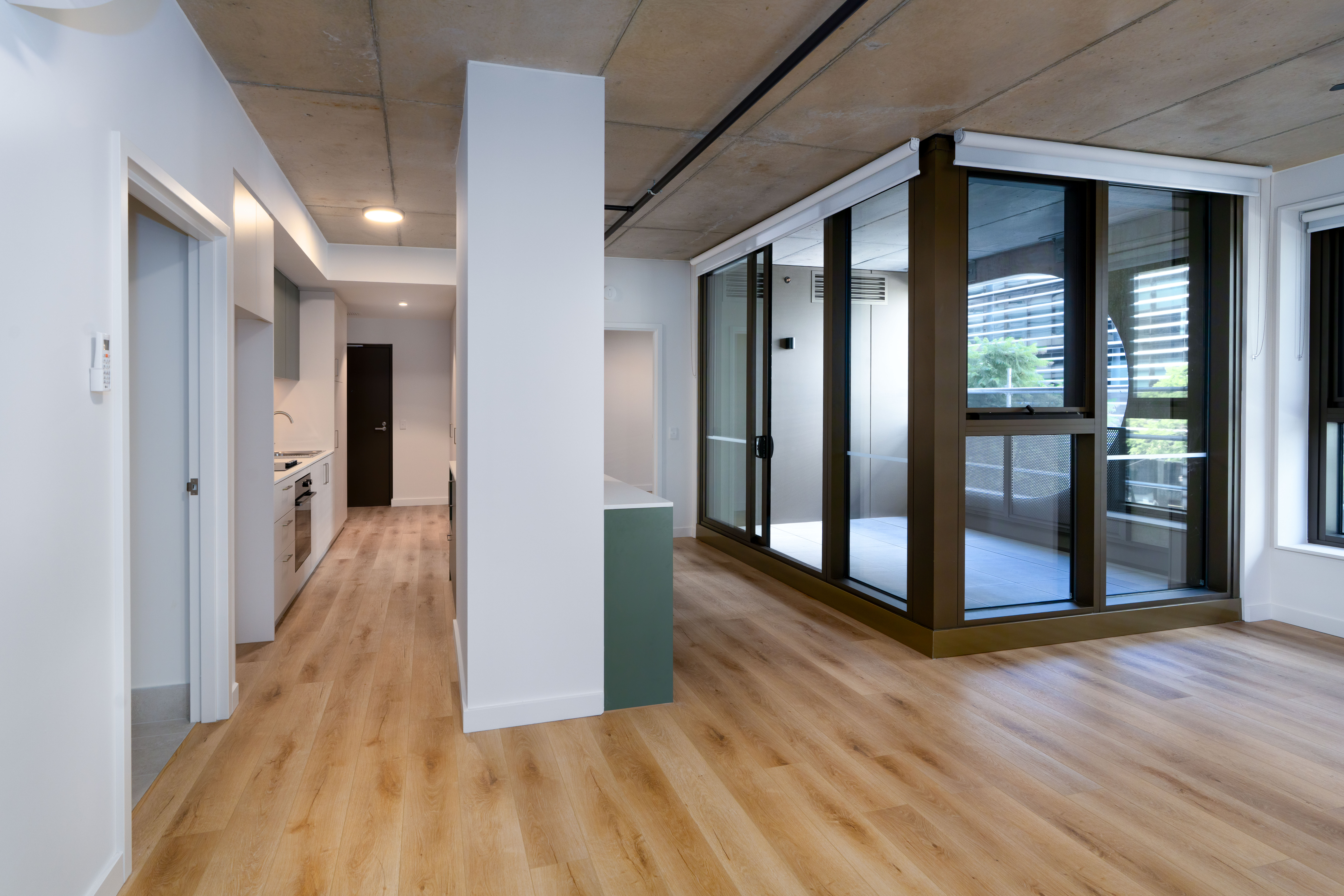 Model apartment 2 at 195 Pier Street