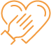 Genuine Genuine - Icon of a hand on a heart