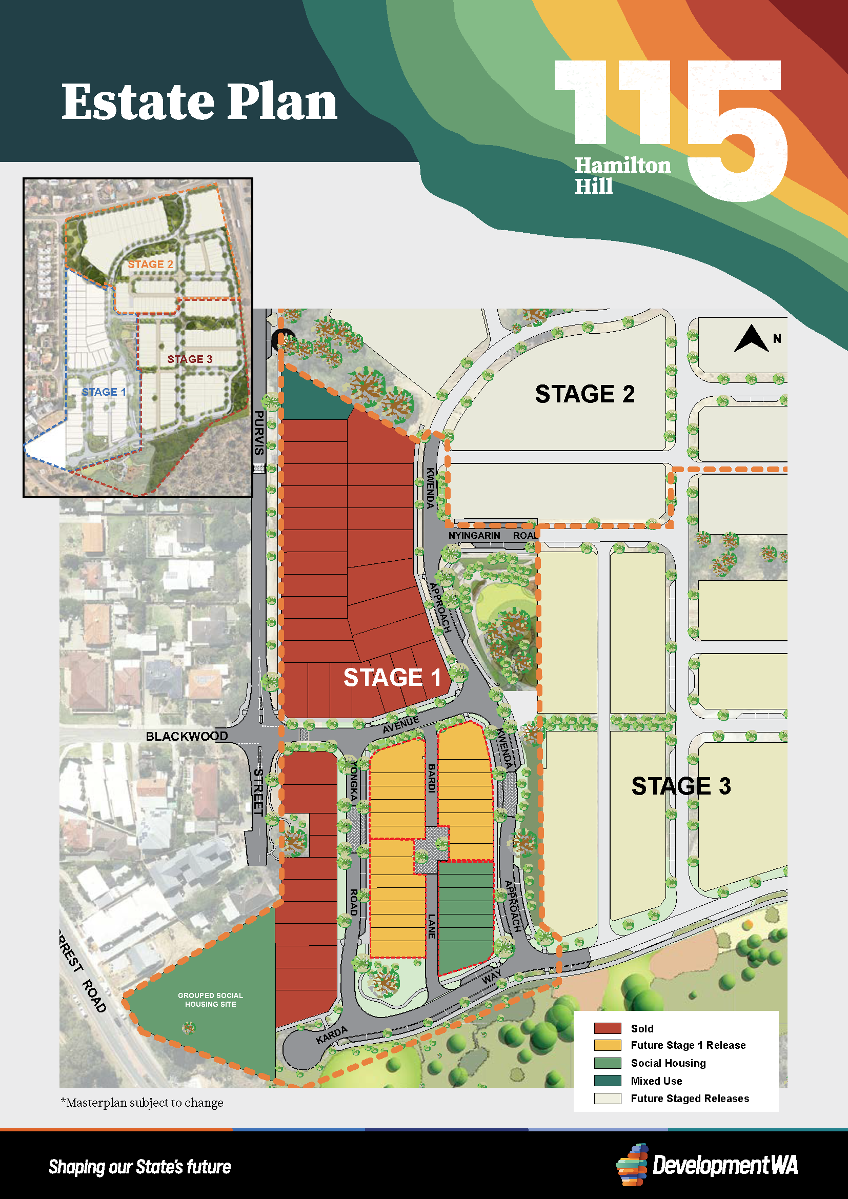 OneOneFive Hamilton Hill estate plan