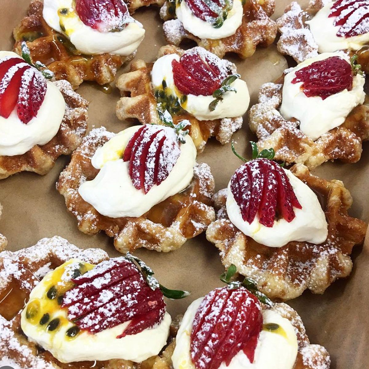 La Mint Catering and Café - Sweet Pastries with Strawberries