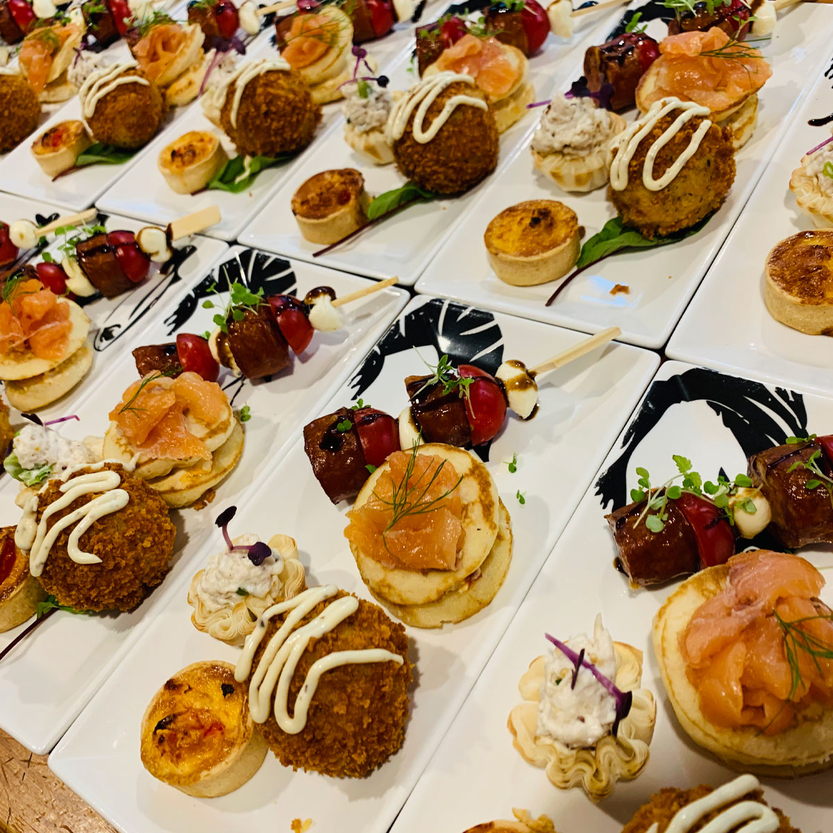 La Mint Catering and Café - Decorated food plate