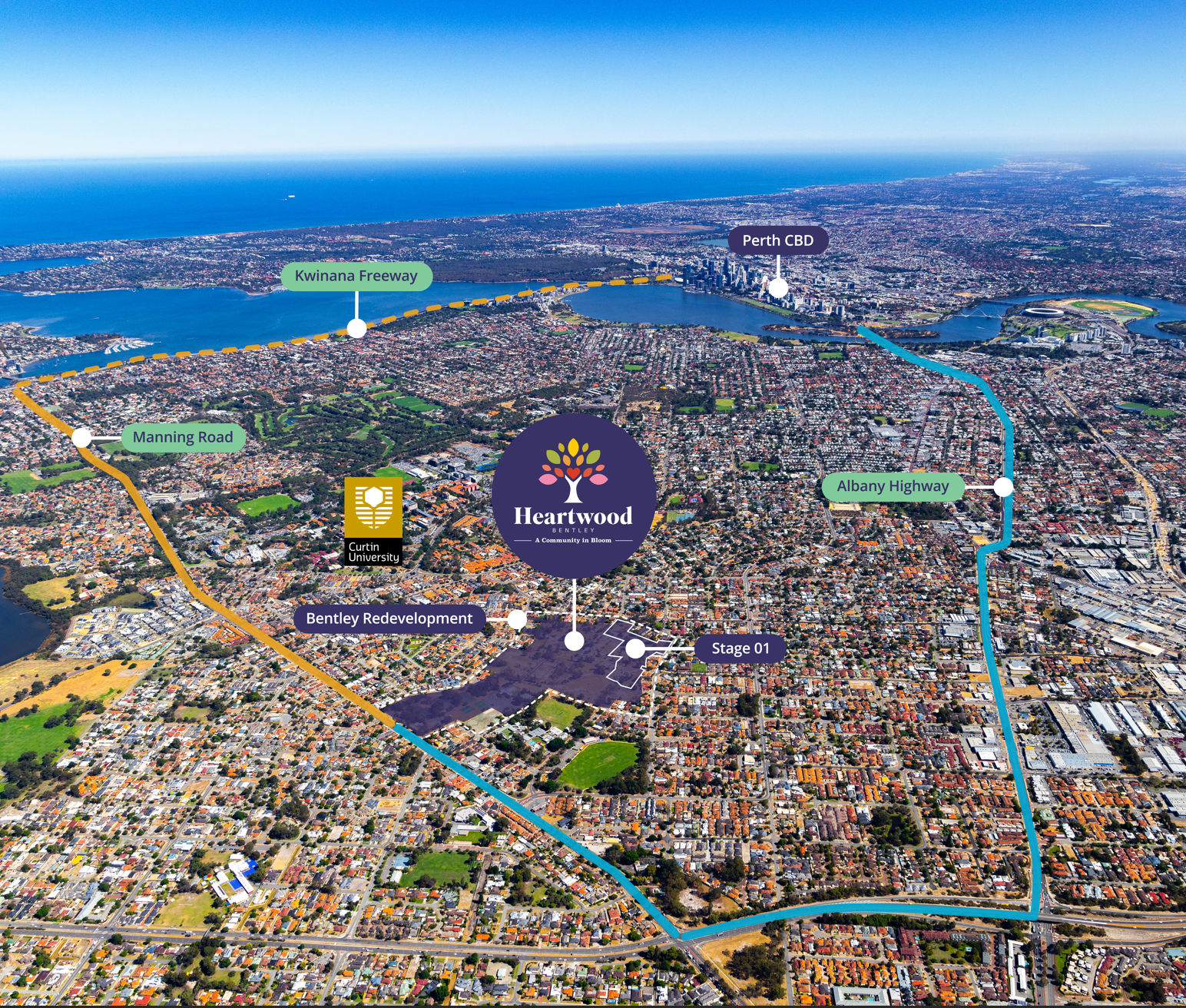 Heartwood Bentley Map