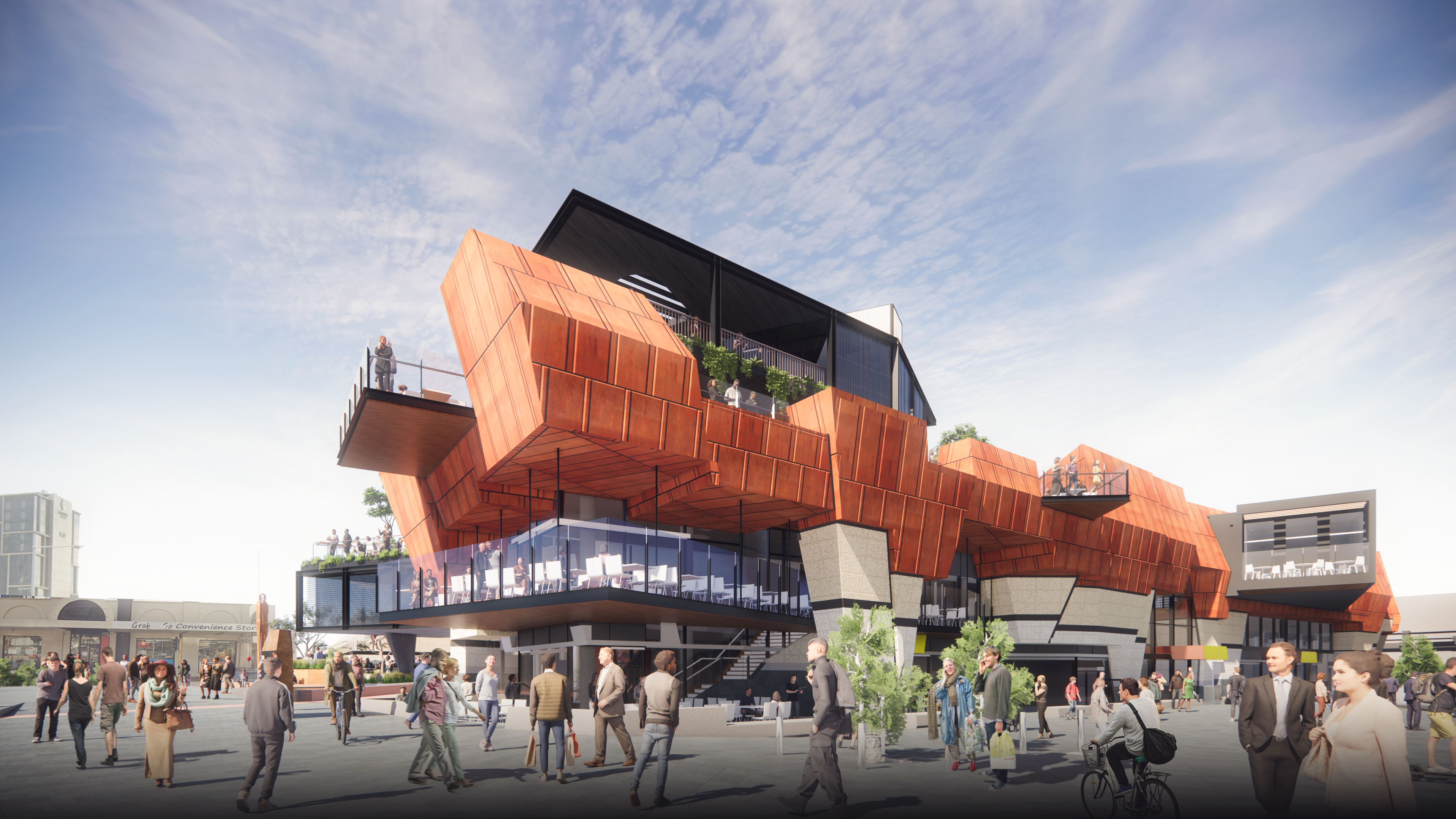 Yagan Square artist impression