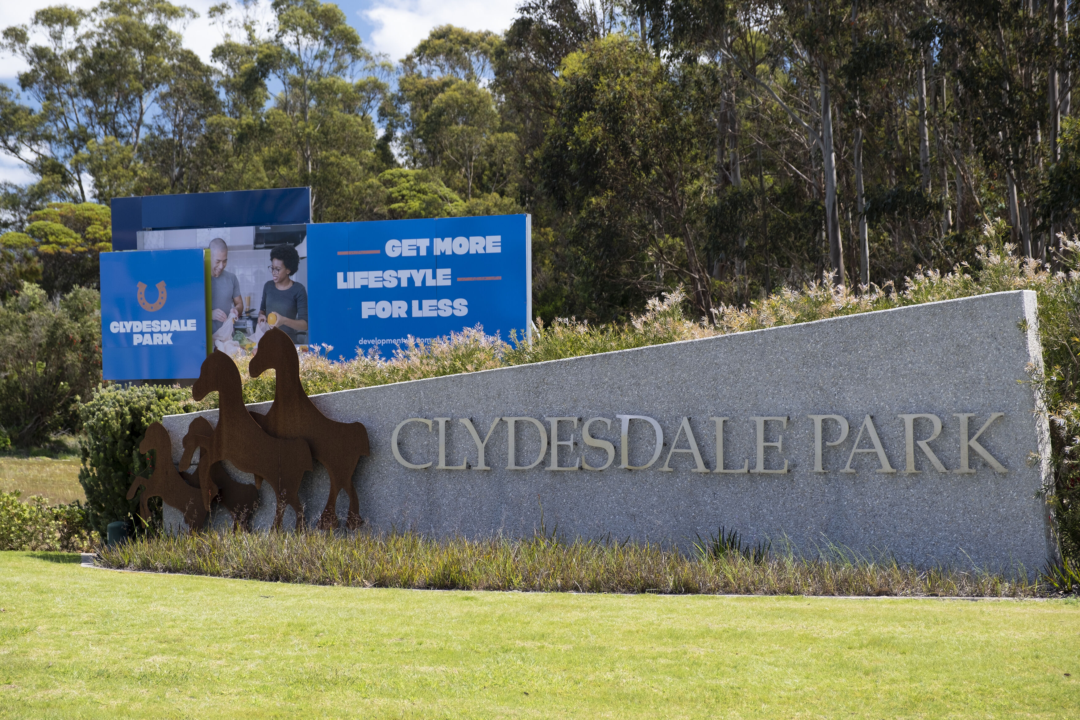 Clydesdale Park estate entrance