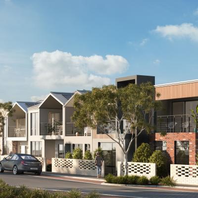 One One Five Streetscape