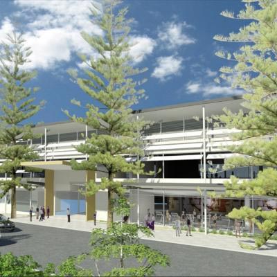 Artist Impression Claremont Football Club Facing Davies Road