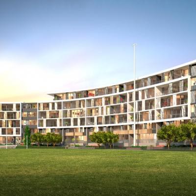 Artist Impression Grandsatnd By Mirvac