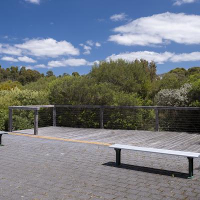 The estate is welcoming featuring natural vegetation