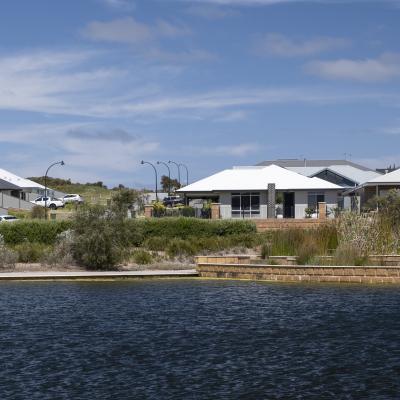Man-made lakes and public open spaces