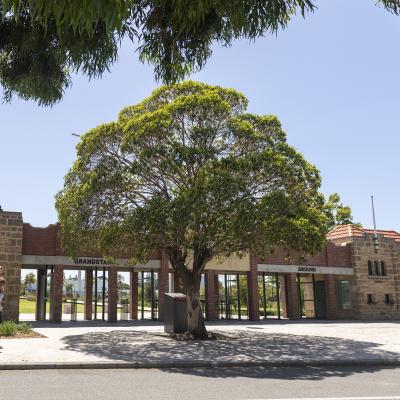 The Oval Heritage Gates have been refurbished