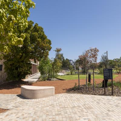 The Bidi Trail starts at the Heritage Gates