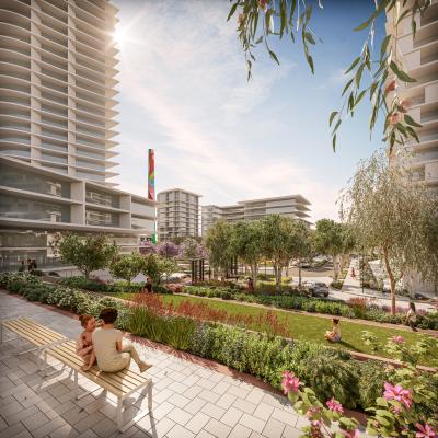 1909 will include vibrant public spaces and a memorial garden