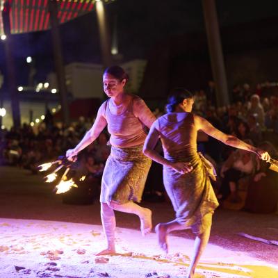 2024 07 12 KKarla Yaarnginy brings the spirit of First Nations culture to Yagan Square through dance and musicarla Yaanginy Dsc03084 Liang Xu