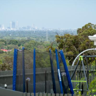 Some lots offer views of the Perth CBD