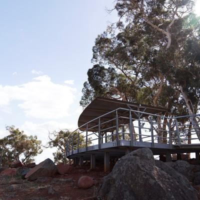 Wiltshire Park borders the development and includes elevated views a giant sundial and public art